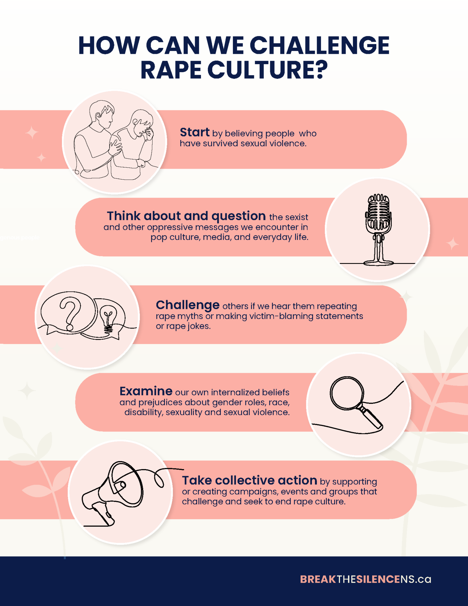 How to Challenge Rape Culture How to Challenge Rape Culture