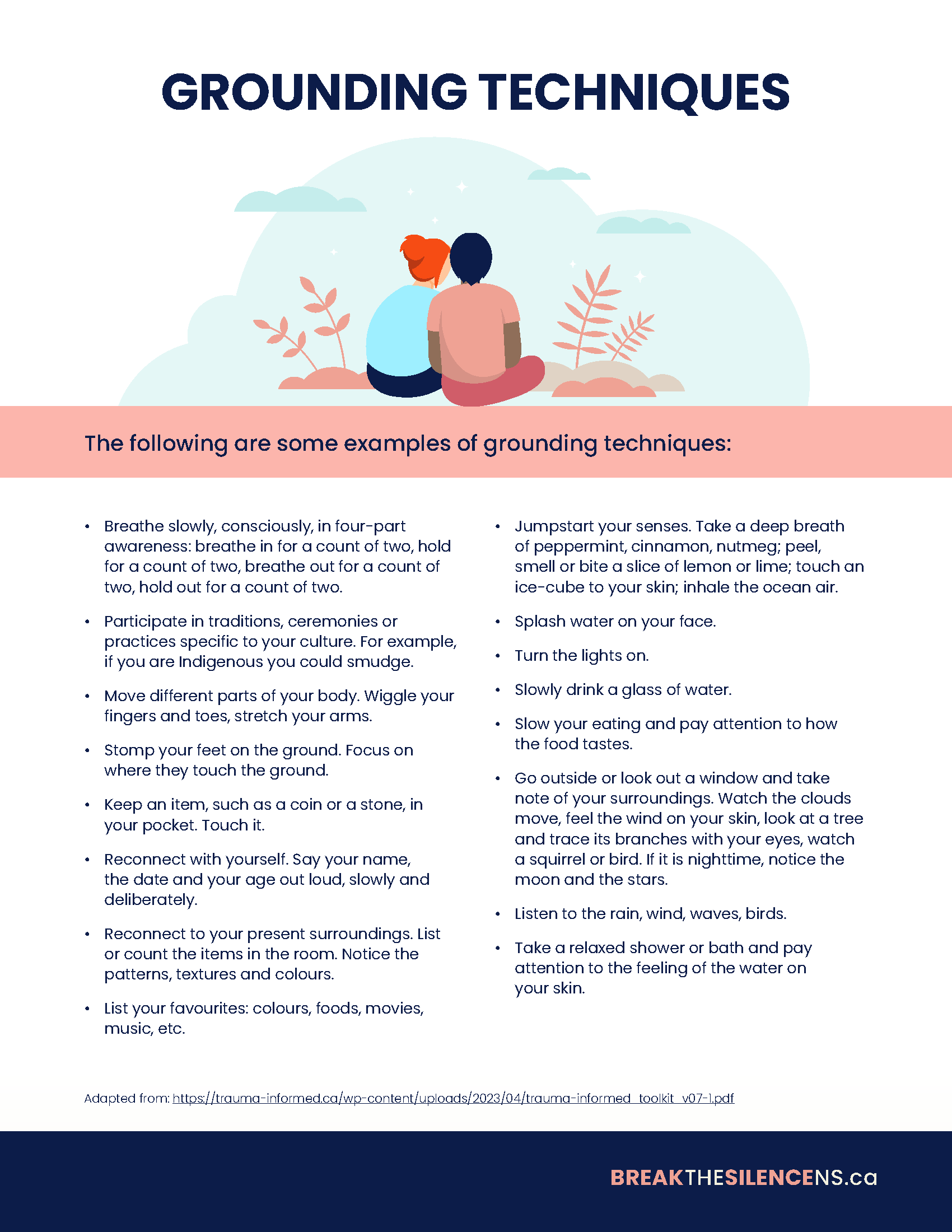 Grounding Techniques