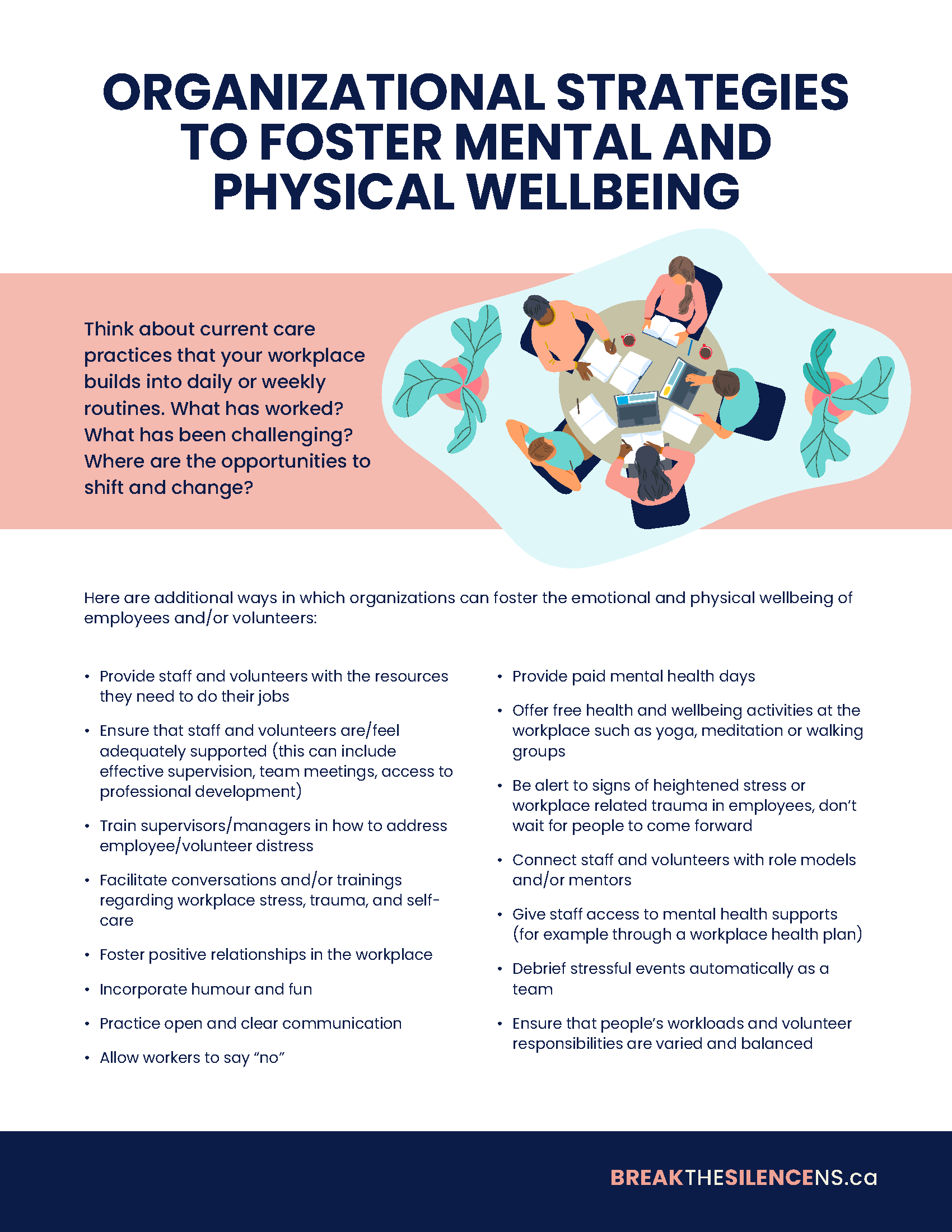 OrganizationalStrategies for Wellness