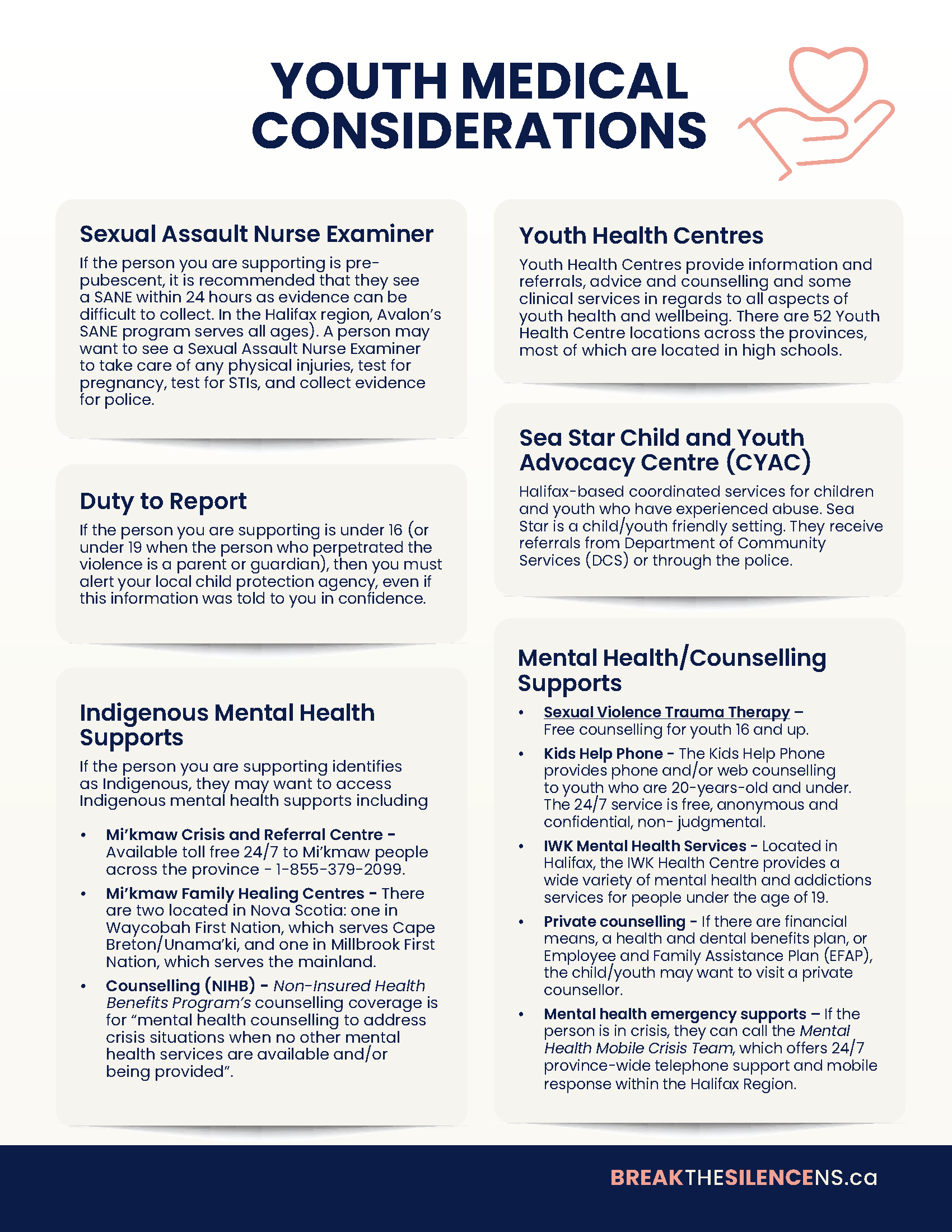 Youth Medical Supports